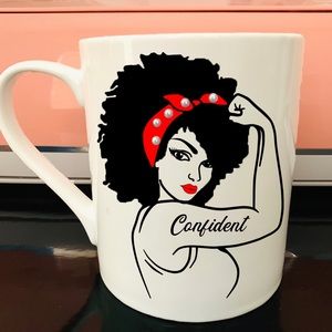 Retro Coffee mug Confident Woman black girl magic
